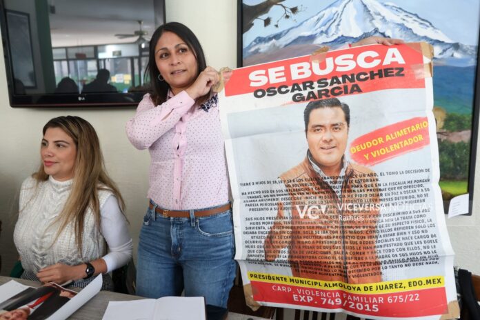 Ileana Gómez: Óscar Sánchez García es deudor alimentario y violentador
