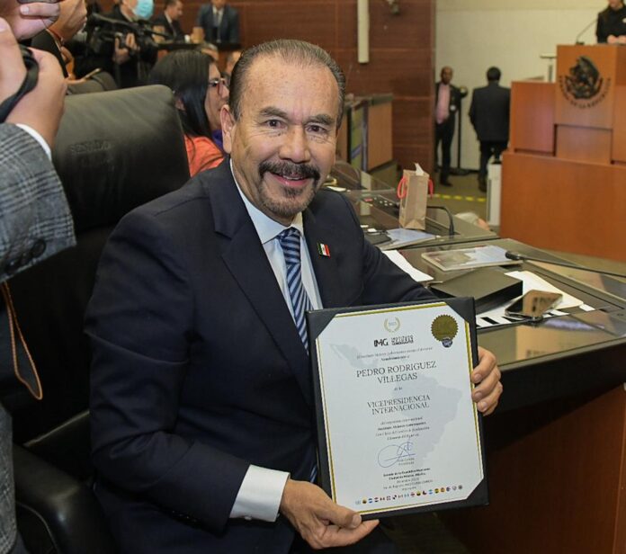 Pedro Rodríguez Villegas Vicepresidente Internacional del Instituto Mejores Gobernantes A.C.
