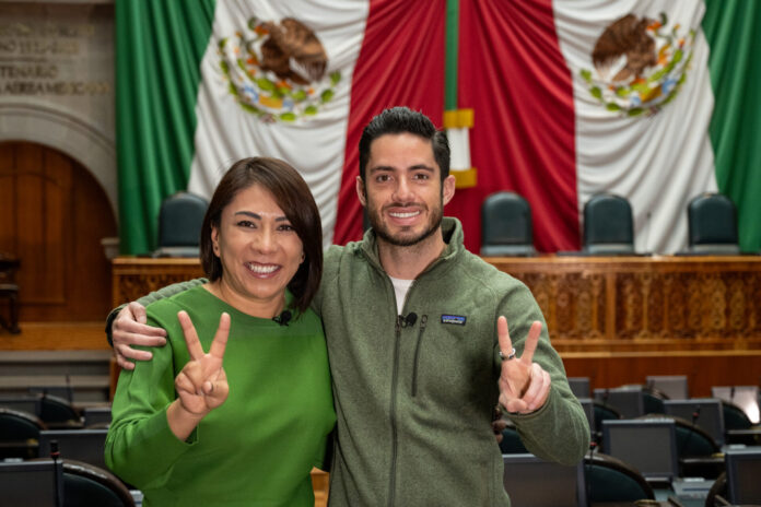 María Luisa Mendoza Mondragón y Pepe Couttolenc Buentello