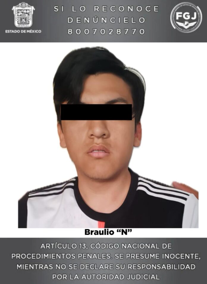 Braulio N es detenido por golpear a una joven en tienda deportiva en centro comercial de Naucalpan.