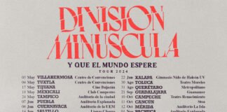 División Minúscula - Y que el mundo espere - Tour 2024