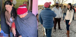 Dulce Valdez recorriendo Jiquipilco