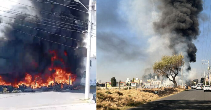 Incendio en la Colonia Juárez, Toluca