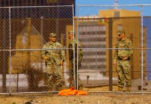 Donald Trump reafirma su promesa de cerrar la frontera con México Guardia Nacional en la Frontera con México