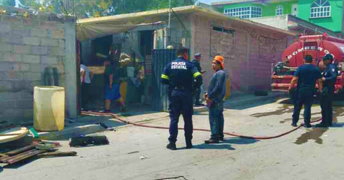 Explosión de calentador solar en Tultepec