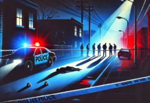 Hallan cuerpo sin vida de un hombre en estacionamiento de Capultitlán, Toluca Escena del crimen - Policía - No pasar