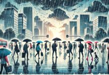 Clima en México: Lluvias y vientos fuertes Lluvia-ciudad