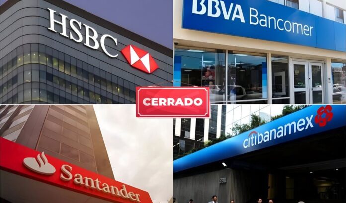 Bancos México-cerrados