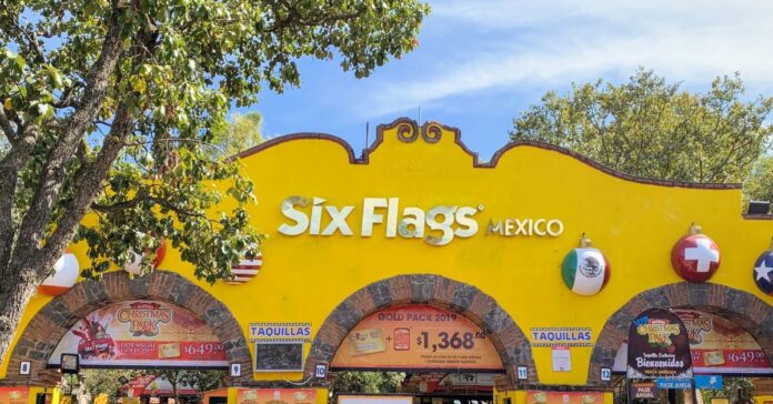 Entrada-six flags méxico