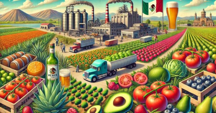 Exportación agrícola-México