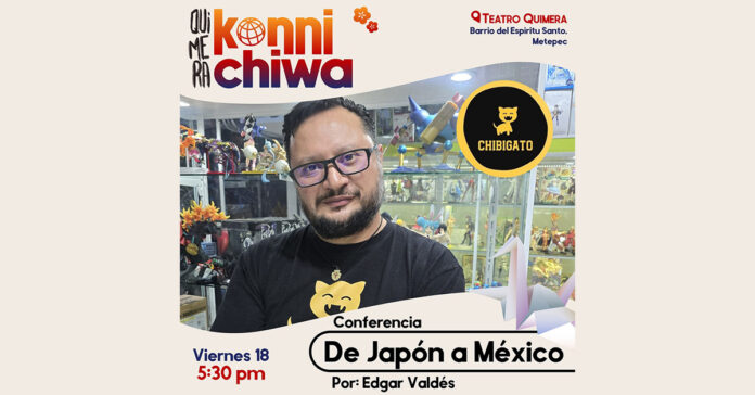 Conferencia "De Japón a México" por Edgar Valdés Chibigato