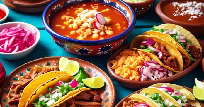 Comida mexicana - Tacos, Pozole y Mole