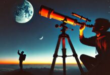 Noche de las Estrellas 2025 Toluca: 43 actividades gratuitas y exploración cuántica Telescopio-cielo-estrellas-luna