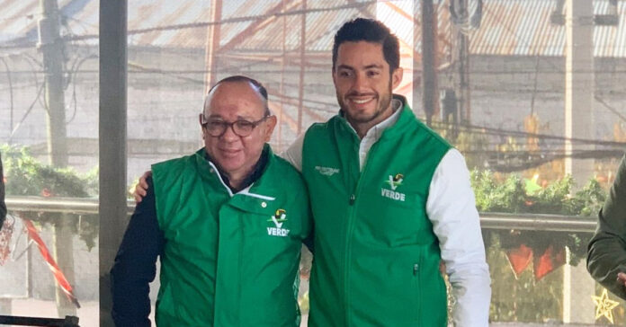 Manuel Vilchis de Zinacantepec se une al Partido Verde