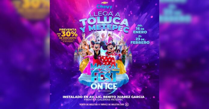 Festival sobre hielo-Toluca-Metepec