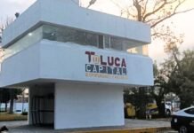 Denuncian presunto abuso de autoridad por vehículos sin placas vinculados a policías en Toluca Módulo de seguridad-Toluca