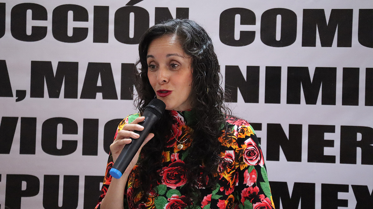 María Teresa Salas Rojo en el STTECCIMM