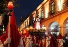 Habrá cierres viales en Toluca este Viernes Santo por la Procesión del Silencio 2026 Procesión del silencio-Toluca