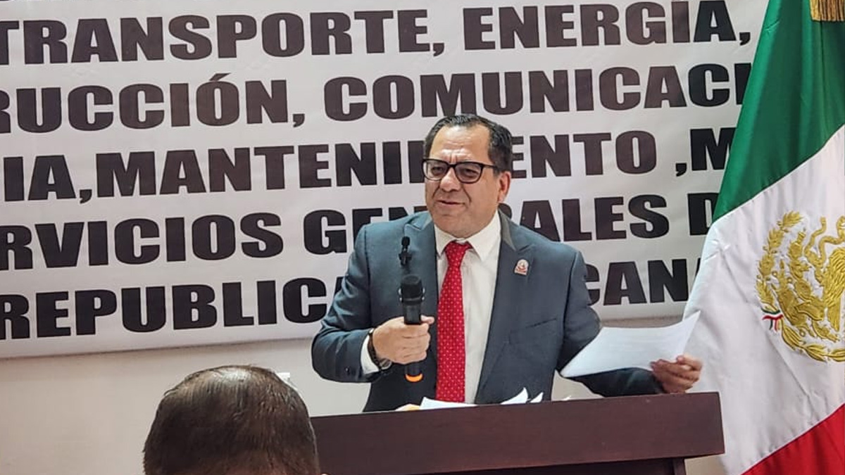 Secretario General del STTECCIMM - Juan Carlos Talavera García