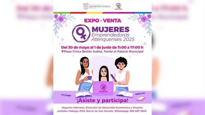 Expo mujeres emprendedoras Atenquenses 2025