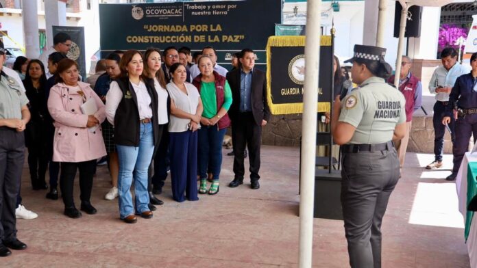 Ocoyoacac- Guardia Nacional- Jornada por la Construcción de la Paz.
