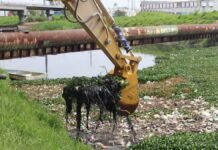 Limpieza del Río Lerma busca evitar inundaciones en Toluca Limpieza-Río Lerma