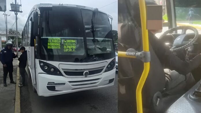 Menor detenido-Transporte-Toluca