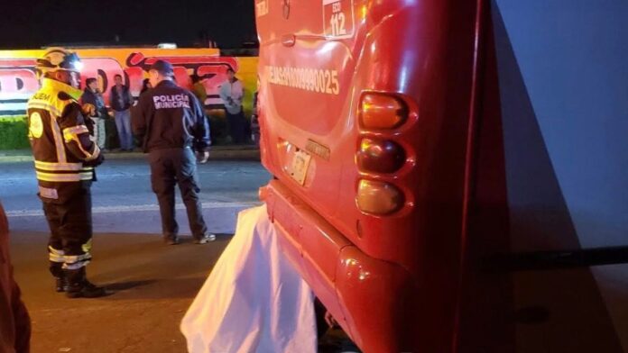 Accidente-Motocicleta-Autobús-Transporte público