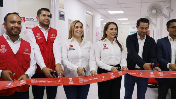 Ana Muñiz garantiza atención médica gratuita en San Mateo Atenco con el programa “Seguro, Sí”