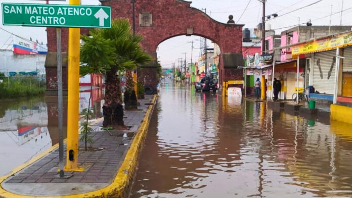 Inundaciones en San Mateo Atenco
