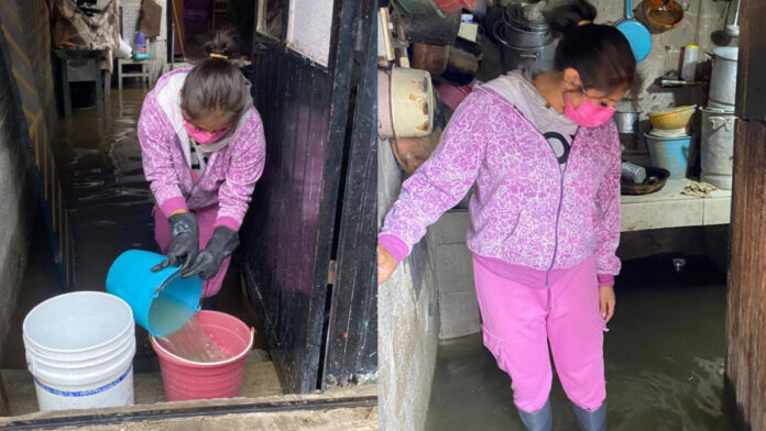 Katherine Zepeda - Apoyo en viviendas inundadas - San Mateo Atenco
