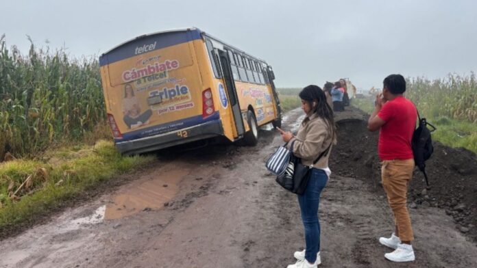 Autobús atascado-Toluca