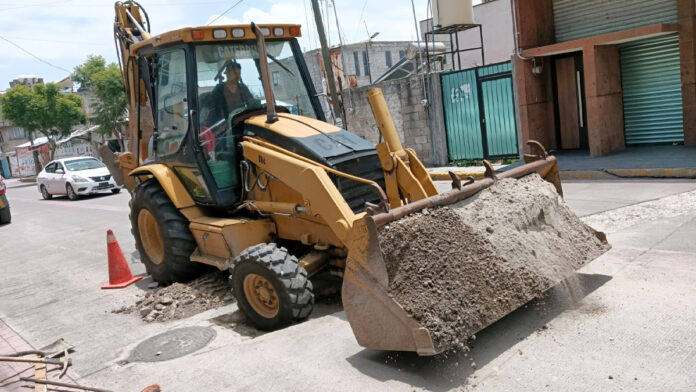 Bacheo en San Mateo Atenco