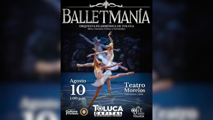 Balletmanía Toluca Espectáculo gratuito de ballet