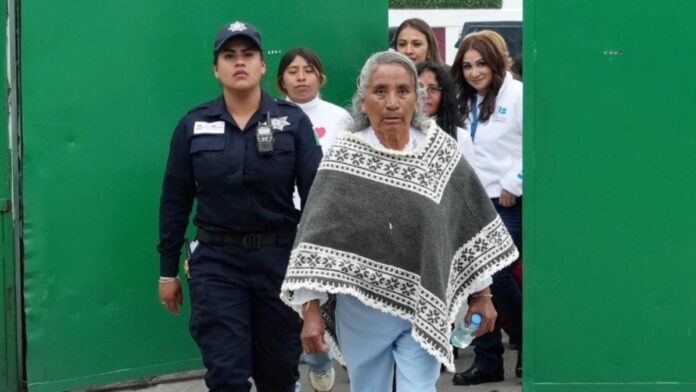 Bonifacia Mujer mazahua recupera su libertad