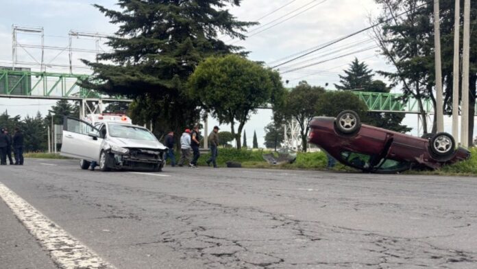 Choque carrtetera Toluca-Altlacomulco