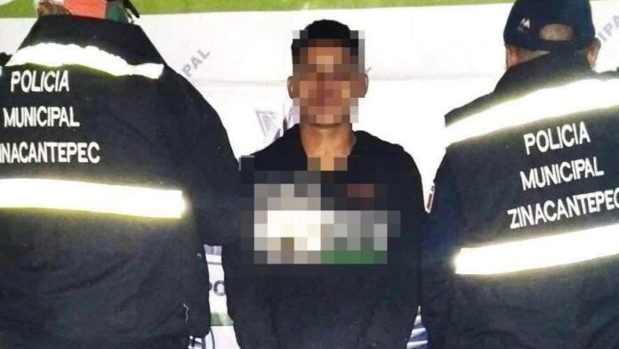 Detienen a menor de edad por asalto violento-Zinacantepec