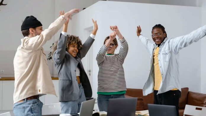 Equipo de trabajo motivado