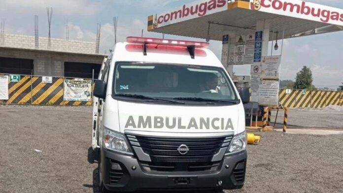 Explosión tanque de gas-Tlalcilalcalpan