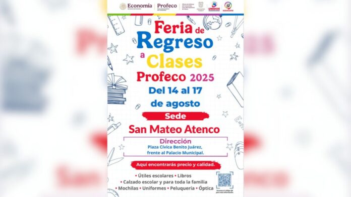 Feria regreso a clases-Profeco-2025