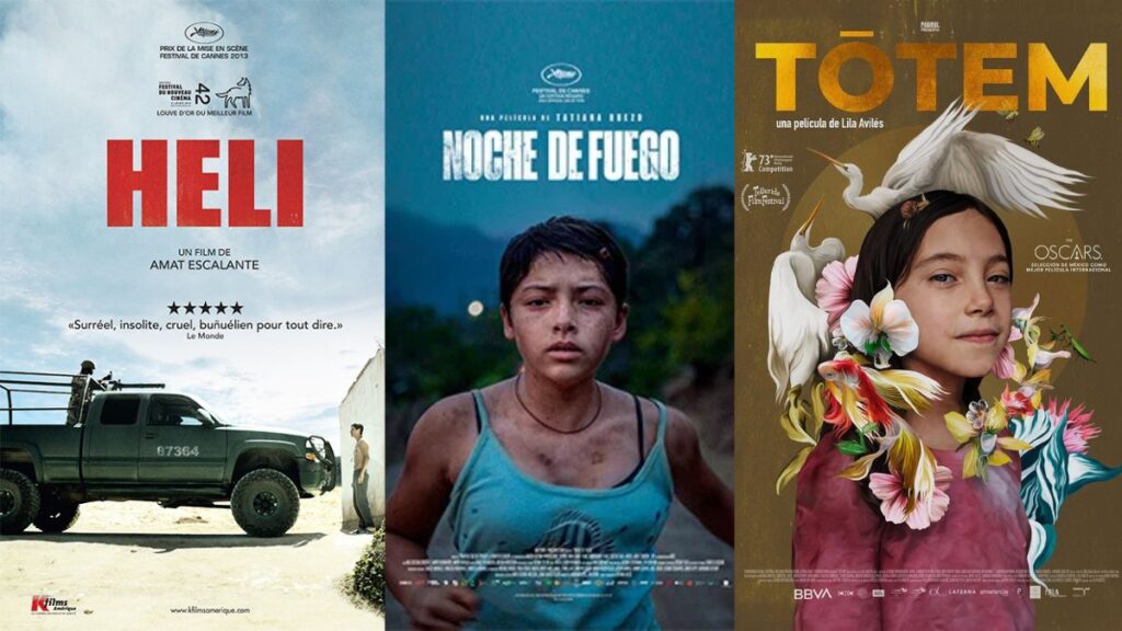 Heli-Noche de fuego-Tótem-Peliculas-Cine mexicano