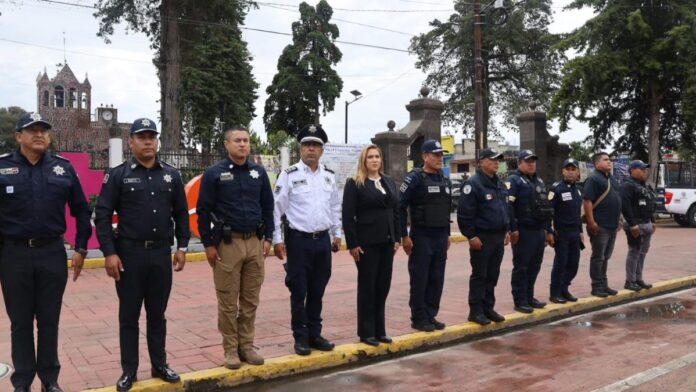 Operativo de seguridad-San Mateo Atenco-Toluca
