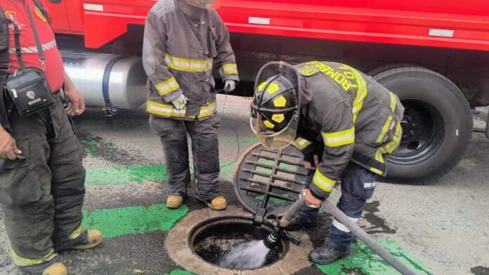 Protección Civil-Emergencia olor gas colonia de Toluca