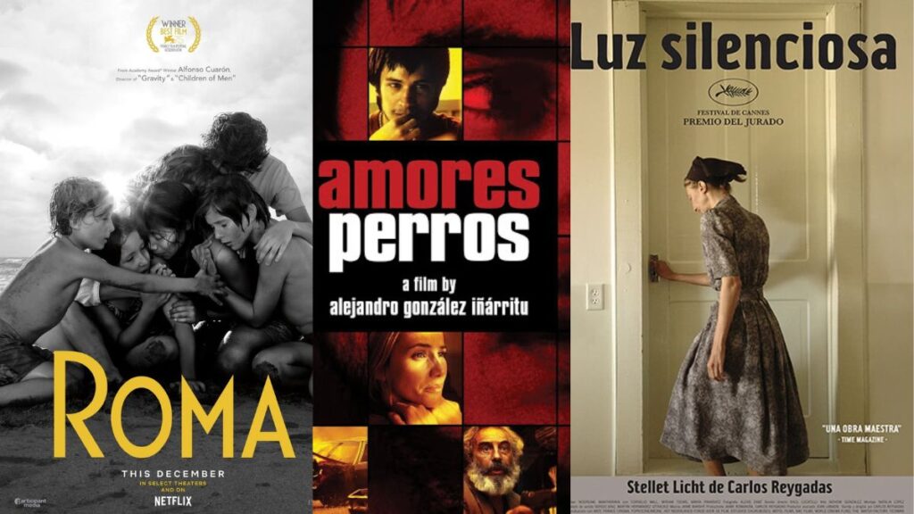 roma-Amores perros-Luz silenciosa-Peliculas-Cine mexicano