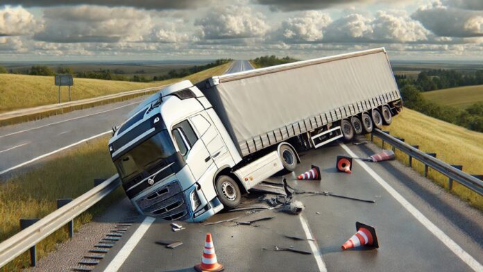 volcadura de tráiler