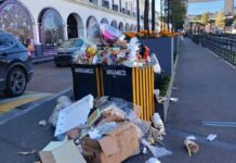 Ayuntamiento de Toluca retira contenedores de basura por mal uso Basura-Centro-Toluca