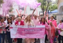 San Mateo Atenco ofrecerá 430 mastografías gratuitas para prevenir el cáncer de mama Caminata rosa-San Mateo Atenco-Apoyo al cáncer de mama