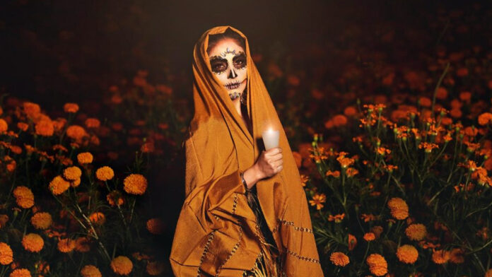 Catrina en Día de Muertos