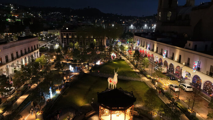 Centro de Toluca de Noche