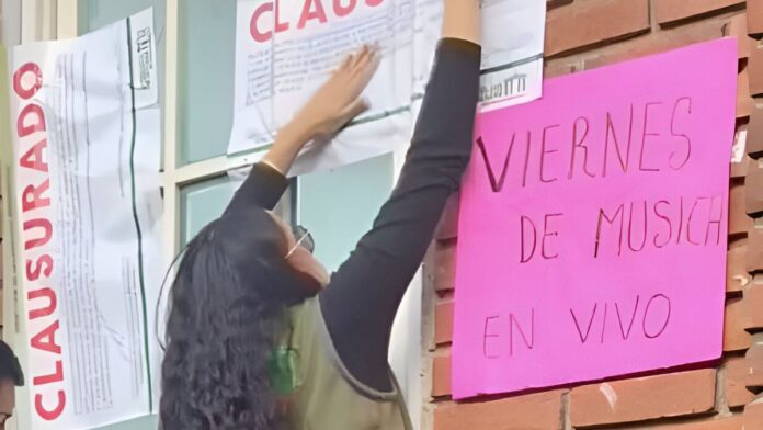 Clausura-bares y comercios irregulares-Almoloya de Juárez